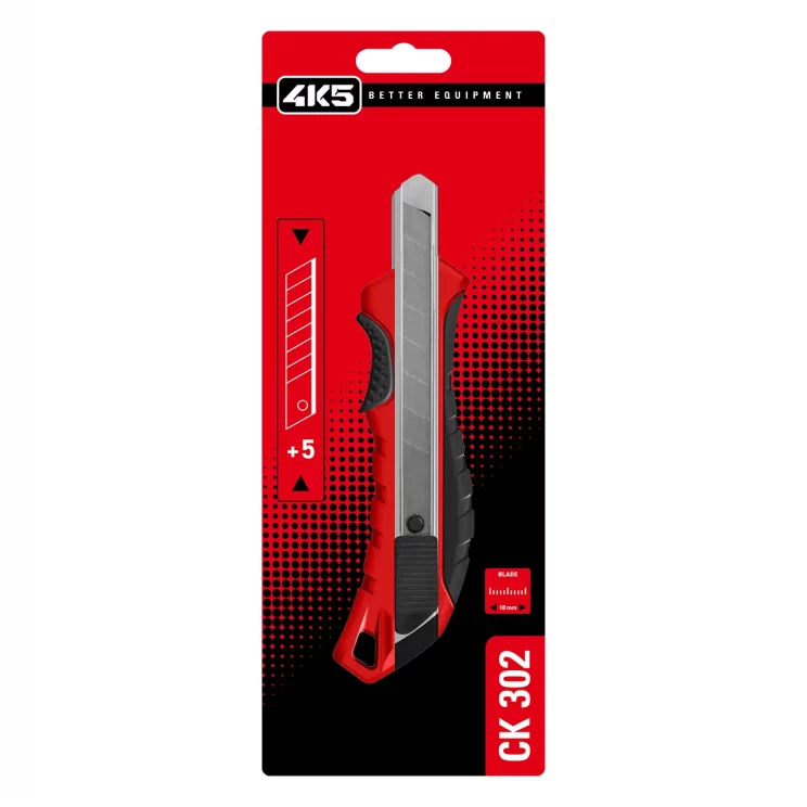 Schneidwerkzeuge 600.302A CK 302 Cutter Blade Knife 18 mm